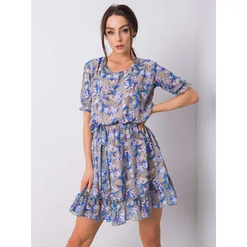 Dámské oblečení Dress-LK-SK-507627.39-khaki LAKERTA šedá 3292192