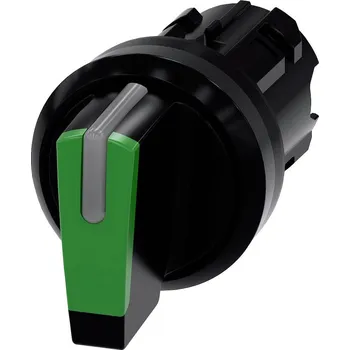 vypínač Siemens 3SU10022BM400AA0 3SU1002-2BM40-0AA0 kloubový spínač otočný přepínač zelená 2 x 45 ° 1 ks