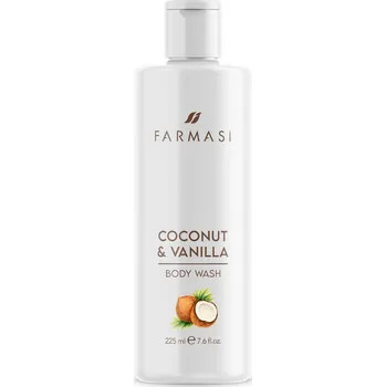 Sprchový gel Farmasi | Coconut &amp; Vanilla Sprchový gel 225 ml