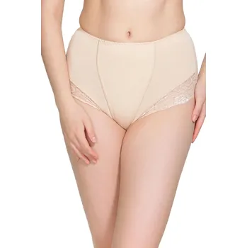 Stahovací body Stahovací kalhotky Ela beige lus - MITEX Béžová 5XL