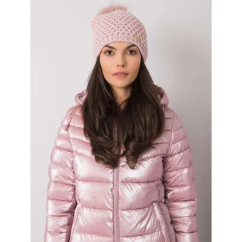 Čepice Cap-JK-CZ-32.15-light pink RUE PARIS růžová 3293045