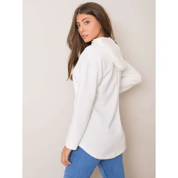 Dámská mikina Sweatshirt-RV-BL-5801.03X-ecru BASIC Feel Good bílá 3290816