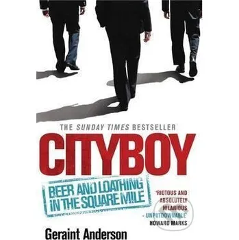 Beletrie pro dospělé Cityboy - Geraint Anderson Headline Book