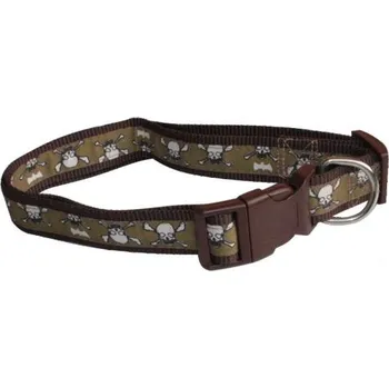 Obojek pro psa Magnum Obojek lebka 10mm x 40-55cm