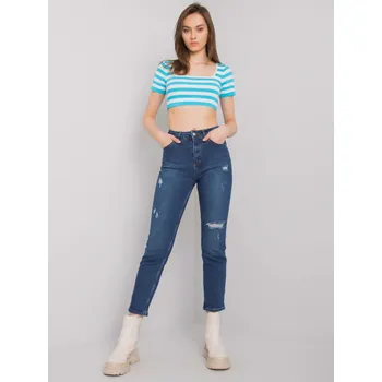 Dámské džíny Jeans trousers-MR-SP-5338.17-dark blue Factory Price modrá 3300220