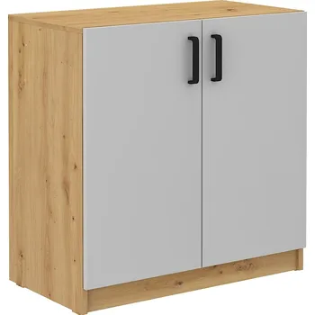 Kuchyňská skříňka LEMPERT Dolní skříňka Malta 102 - dub artisan / světle šedá