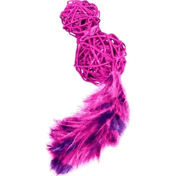 Hračka pro kočku Hračka cat KONG Cat Wubba Wicker mix
