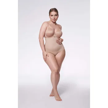 Dámské spodní prádlo Figs 251 Basic High-Waish Panty Extra Natural - Julimex S