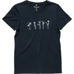 Dámské merino triko Devold Classic Flowers ink S