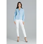 Dámská halenka L077 - Lenitif 36/S světle modrá