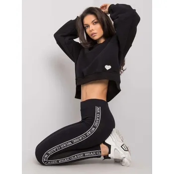 Leggings-RV-LG-7375.74-black RUE PARIS černá 3293530