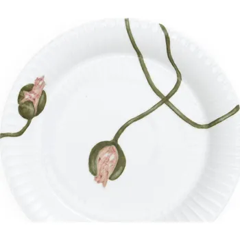 Talíř Kähler Hammershoi Poppy porcelánový talíř 19 cm, white, 692290