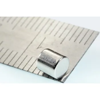 Dekorativní magnet Magsy Neodymový magnet válec pr.4x4 N 80 °C, VMM4-N35 Počet kusů: 5750 ks