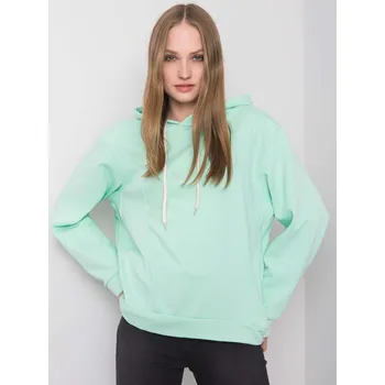 Dámská mikina Sweatshirt-EM-BL-ES-21-525.10-mint ex moda tyrkysová 3291760