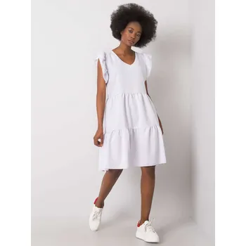 Dámské šaty Dress-WN-SK-703.77-white RUE PARIS šedá 3299933