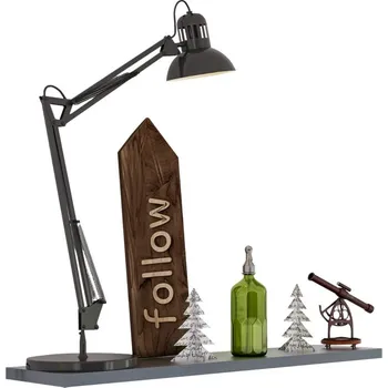 Obývací stěna Police, grafit, FEDOR