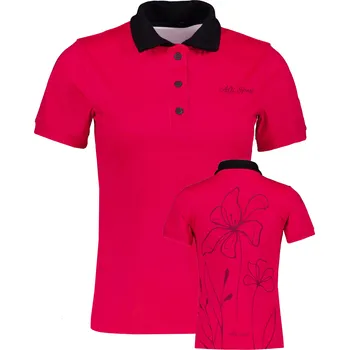 Dámské tričko Dámské funkční tričko s límečkem premium ALTISPORT VOJ/ALW075TR05 BRIGHT-RED M