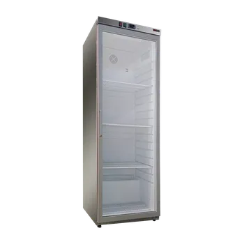 Skříň chladicí 570 l, prosklené dveře, nerez | REDFOX - DRR 600 GS