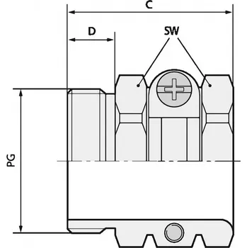 kabelová chránička LAPP SKINDICHT® SH PG 48 kabelová průchodka, 52000920, od 39 mm, do 50 mm, PG48, 5 ks