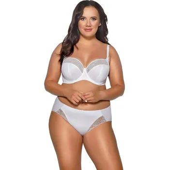 Podprsenka Měkká dámská podprsenka soft Ava 2111 SSS Maxi bílá 100G