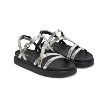 Dámské sandále Sandály Clarks Arisetella Rose 26181261 Stříbrná 41