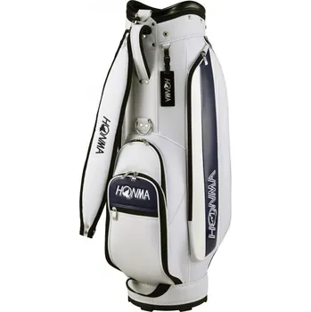 Golfový bag HONMA bag cart Gear Entry 2 Bag - White/Navy (bílo/tmavě modrý)