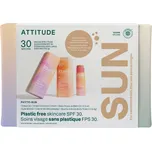 ATTITUDE Oceanly Set péče o pleť a rty SPF30 3 ks