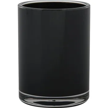 MSV kelímek na kartáčky MANIHI, černý, plast