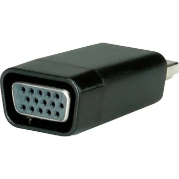 Elektrická zásuvka Value 12.99.3113 adaptér [1x HDMI zástrčka - 1x VGA zásuvka] černá 150 m