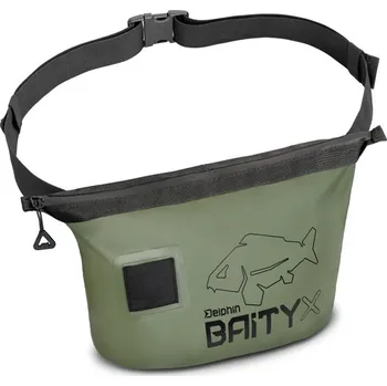 Pouzdro na rybářské vybavení Delphin Baityx zakrmovací ledvinka 38 x 21 x 15 cm