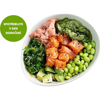 Maso a ryba Kobe Salmon bowl