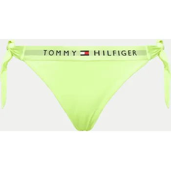 Dámské oblečení Dámské plavkové kalhotky UW0UW04497 LT3 neon. žluté - Tommy Hilfiger L