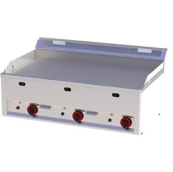 Kuchyňský gril Grilovací deska 97x48 plynová hladká bez podestavby | REDFOX - FTH 90 GL