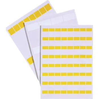LAPP 83256161 LCK-48 YE kabelové značení Fleximark 34 x 25.40 mm Barva aktivního pole: žlutá počet štítků: 18