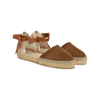 Dámské polobotky Espadrilky Manebi H 2.7 P0 Hnědá 38