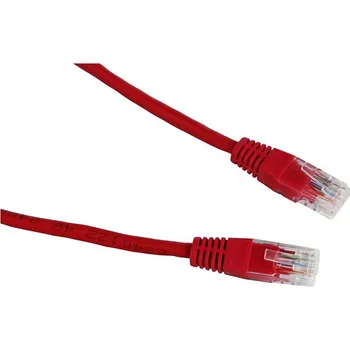 Datový kabel Datacom CAT5E UTP 1.5m červený