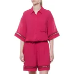 Dámská plážová košile 262732 4R338 01975 třešňová - Emporio Armani S/M