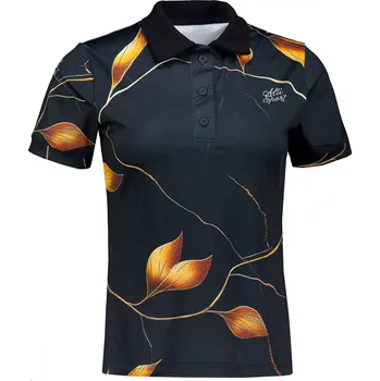 Dámské tričko Dámské funkční tričko s límečkem premium ALTISPORT VOJ/ALW097TR05 ZLATÉ LISTY XL