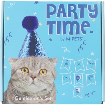 Hračka pro kočku M-Pets Party time Gentleman dekorace pro kocoury