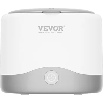 Přípravek na čištění šperků Vevor Ultrazvukový čistič na šperky a zubní protézy s UV / 180 ml / 30W