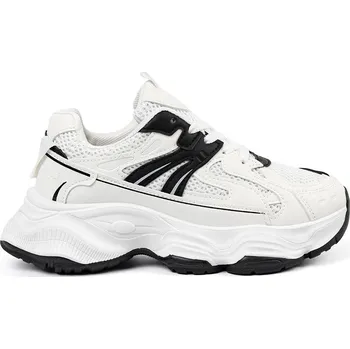 Dámské tenisky Trendy tenisky dámské bílé na platformě 40