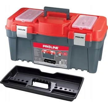 Kufr na nářadí 18" 458 x 257 x 227 mm, s hliníkovými přezkami