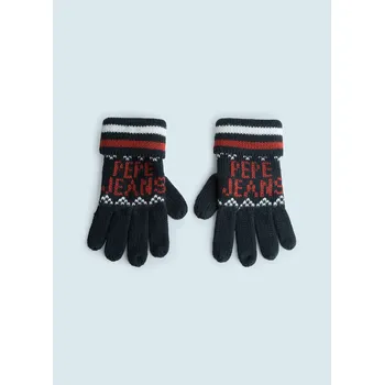 Rukavice Pepe Jeans Chlapecké rukavice JACK GLOVES Barva: modrá, Velikost: S