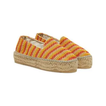 Dámské baleríny Espadrilky Manebi H 2.6 D0 Oranžová 35