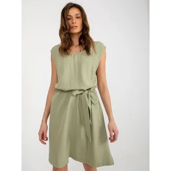 Dámské šaty Dress-WN-SK-VE38.32P-pistachio RUE PARIS krémová 3297962