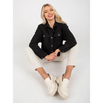 Dámská košile Černá dámská košile s kapsami Patiskha černá 3296130