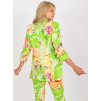 Dámské sako Blazer-DHJ-MA-7684A-1.22X-Light Green Italy Moda světle zelená 3295420