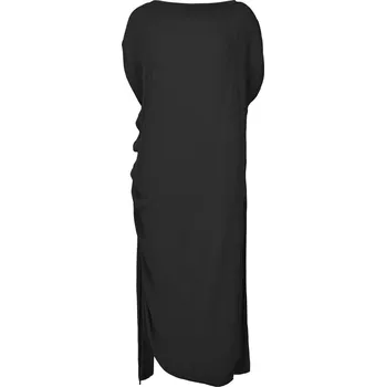 Dámské šaty Šaty Nu Denmark 8409-24 černé s knoflíky po stranách Velikost: 36