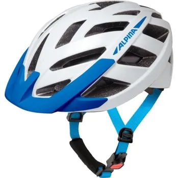 Cyklistická přilba helma ALPINA Panoma 3.0 - White blue gloss, 52-57