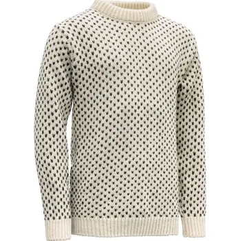 Pánský svetr Unisex svetr Devold Nordsjo Wool offwhite L